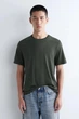 Футболки набір COS 3-pack cotton crew-neck t-shirts 1294699004 S Різнобарвний - изображение 4