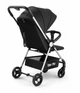 Дитяча універсальна коляска BERUTY LUX black/silver / Преміальна коляска з люлькою та прогулянковим блоком - зображення 3
