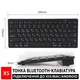 Беспроводная клавиатура для ноутбука планшета телефона Bluetooth клавиатура Keyboard X5 Black (3710) - изображение 2