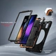 Противоударный чехол X-CASE с подставкой 360° и ремешком для Xiaomi Pad 8 / Pad 8 Pro / Pad 7 / Pad 7 Pro 11.2" (Чёрный) - изображение 4