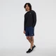 Мужская черная футболка с длинным рукавом New Balance NB Performance 46 (S) (MT41256BK) - изображение 2