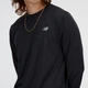 Мужская черная футболка с длинным рукавом New Balance NB Performance 46 (S) (MT41256BK) - изображение 5