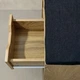 Тумба-лавка BOXIMO для взуття з м’яким сидінням, 9 комірками, шухлядою та високою секцією, коричнева, 104×30×50 см - зображення 9