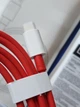 Кабель шнур швидкої зарядки OnePlus USB-A to Type-C 10A 100W SuperVooc Warp 1м Червоний - зображення 7