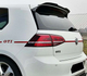 Спойлер DPT V-10 черный глянцевый для для GTI/R версии хэтчбек Volkswagen Golf 7/E-Golf - изображение 1
