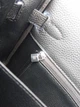 Сумка месенджер Hermes Kelly Messenger чорна (151) - изображение 10