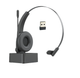 Бездротова Bluetooth-гарнітура Opptel BH63S з поворотним мікрофоном та USB-ресивером 2.4G (Чорний) - зображення 3