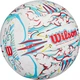 М'яч для пляжного волейболу Wilson GRAFFITI PEACE біло-блакитно-червоний Розмір 5 WV4008302XBOF - зображення 3