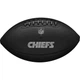 М'яч для американського футболу Wilson NFL TEAM METALLIC PREMIERE KC OF чорний Розмір 9 WF4015816XBOF - зображення 2