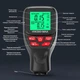 Толщиномер лакокрасочного покрытия HW300-MAX с LCD-дисплеем и статистикой / Цифровой измеритель краски авто Fe/NFe 0–2000 мкм (Черный) - изображение 3