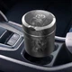 Пепельница автомобильная в подстаканник с подсветкой Toyota Тойота Черный (29014) - изображение 5