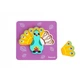 Первые деревянные пазлы 6 в 1 Животные Tooky Toy TL636 - изображение 6