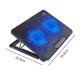 Подставка для ноутбука SmartG N99 . 2xUSB до 17 дюймов, 2 вентилятора. Подстветка - изображение 3