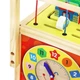 Ходунки толокар Kruzzel деревянные развивающие с игровым центром 480 мм для детей от 12 месяцев универсальные обучающие для первых шагов малыша с моторной петлей и логическими элементами для тренировки координации и мелкой моторики рук - изображение 8