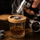 Подарунковий набір для віскі Whisky Stones зі смокером для копчення напоїв, камені для охолодження, дерев’яна коробка - зображення 4