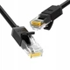 Сетевой кабель Патч-корды UGREEN NW102 Cat 6 U/UTP 5м ПВХ Черный - изображение 1