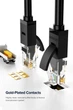 Патч-корд UGREEN NW102 Cat 6 U/UTP RJ45 1 м PVC черный - изображение 3