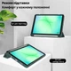 Чехол для планшета BeCover Soft Edge TPU с креплением для стилуса для Xiaomi Redmi Pad 2 Pro 12.1" Dark Green (BC_716138) - изображение 4