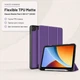 Чехол для планшета Xiaomi Redmi Pad 2 SE 9.7" (2026) BeCover Flexible TPU Matte с креплением для стилуса Purple (BC_716154) - изображение 2