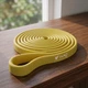 Фитнес-резинка для тренировок подтягиваний и кроссфита WCG PowerStrip Level 2 (18-31 кг) Резиновый эспандер для дома и спортзала 208х2 см Желтый - изображение 1