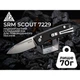 Нож складной карманный SRM Scout (6.9 см) 14C28N / G10, черный - изображение 9