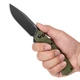 Нож складной туристический SRM (9.2 см) 14C28N / G10 зеленый - изображение 9