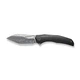 Ніж складаний туристичний WE Knife Ignio Mystery Box Ignio Mystery Box, (8.39 см) Damasteel (Hakkapella) / 6AL4V Titanium чорний - зображення 3