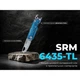 Нож складной карманный SRM 6435, (4.1 см) Damascus / Titanium голубой - изображение 9