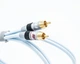 Міжблочний аудіокабель Supra DUAL 2RCA-2RCA Audio 1.5 м Ice Blue - изображение 5