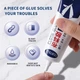 Багатофункціональний клей-гель для тканини та шкіри TERTELL Cloth Glue (60 мл) — прозорий водостійкий рiдкий клей для ремонту одягу, взуття, меблевої оббивки, куртки, сумок та автокрісел - изображение 5