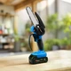 Пила аккумуляторная цепная Domotec Chain Saw 6 дюймов 68V 8Ah для обрезки веток деревьев мини инструмент садовый для сада и приусадебного участка аккумуляторная пила цепная для ухода за деревьями мощная беспроводная модель с аккумулятором - изображение 3