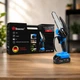 Пила аккумуляторная цепная Domotec Chain Saw 6 дюймов 68V 8Ah для обрезки веток деревьев мини инструмент садовый для сада и приусадебного участка аккумуляторная пила цепная для ухода за деревьями мощная беспроводная модель с аккумулятором - изображение 4