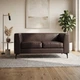 Диван Morgan 145×77×70 см екошкіра Soft Espresso - изображение 6