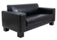 Диван Bruno 160×83×77 см екошкіра Midnight Black - изображение 1