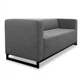 Диван Space Soft Grey 180×76×76 см (металевий каркас) - зображення 3