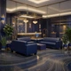 Диван Bruno 160×83×77 см екошкіра Deep Navy - изображение 7