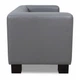 Диван Space 210×76×76 см екошкіра Soft Grey - изображение 3