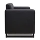 Диван Kansas 90×75×88 см екошкіра Soft Black (металевий каркас) - изображение 3