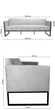 Диван Amigo Soft Sage 200×70×76 см - изображение 6