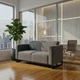 Диван Kansas Deep Graphite 180×75×88 см (металевий каркас) - зображення 4