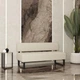 Диван Office зі спинкою 155×65×75 см Soft Ivory - изображение 3