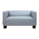 Диван Space 150×76×76 см екошкіра Stone Grey - изображение 2