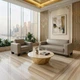 Диван Bruno 210×83×77 см екошкіра Greige - изображение 8