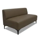 Диван Oliver 140×70×75 см екошкіра Coffee Brown - изображение 1