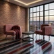 Модульний диван Clarus 86×77×84 см Bordeaux - изображение 6