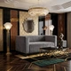 Диван Space Dove Grey 210×76×76 см (металевий каркас) - зображення 5