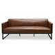 Диван Amigo 200×70×76 см екошкіра Soft Brown - изображение 2