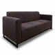 Диван Kansas 210×75×88 см екошкіра Coffe Brown (металевий каркас) - изображение 1