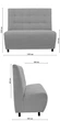 Диван Simple Soft Green 120×68×109 см - изображение 4