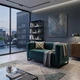 Диван Space Deep Teal 180×76×76 см (металевий каркас) - зображення 5